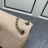 Yves Saint Laurent New Retro Sheepskin Flip Chain Crossbody Bag Underarm Bag Size: 28 × 20.5 × 8.5CM