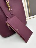 Yves Saint Laurent New Fashion Large Capacity HOBO Bucket Underarm Bag Size: 28 x 27 x 13CM