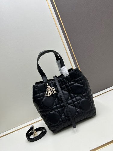 Dior New Fashion Versatile Vertical Leather Handbag