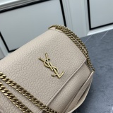Yves Saint Laurent New Retro Sheepskin Flip Chain Crossbody Bag Underarm Bag Size: 28 × 20.5 × 8.5CM