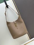 Yves Saint Laurent New Fashion Large Capacity HOBO Bucket Underarm Bag Size: 28 x 27 x 13CM