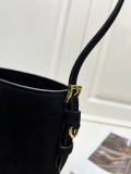 Prada New Fashion Suede Bucket Bag Size: 17 x 18.5 x 10.5 CM