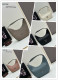 Prada New Fashion Casual Versatile Lychee Pattern Leather Underarm Bag Size: 24 x 13 x 7CM