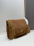 Yves Saint Laurent New Classic Retro Suede Handbag Size: 41 x 24 x 9CM