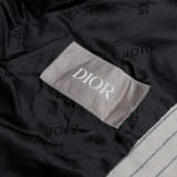 Dior New Classic Vertical Embroidered Baseball Jacket