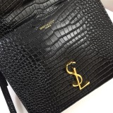 Yves Saint Laurent New Fashion Chain Crossbody Bag Envelope Bag Size: 24×11x20 CM