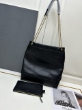 Yves Saint Laurent New Fashion Leather Bucket Bag Chain Bag Size: 38×33×2 CM