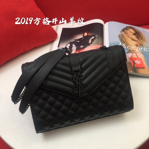 Yves Saint Laurent New Fashion Chain Crossbody Bag Handbag Size: 24×17.5x6 CM