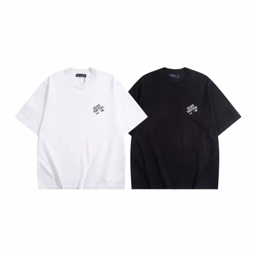 Louis Vuitton New Fashion Pin Embroidered Logo Knitted Short Sleeve