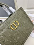 Dior New Classic Embossed Tote Shopping Bag Size: 27 × 21 × 14 CM