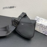 Dior New Classic Lychee Pattern Saddle Bag Size: 20x28.6x5 CM