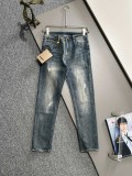 Burberry New Embroidered B Wash Water Slimming Jeans