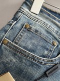 Burberry New Embroidered B Wash Water Slimming Jeans