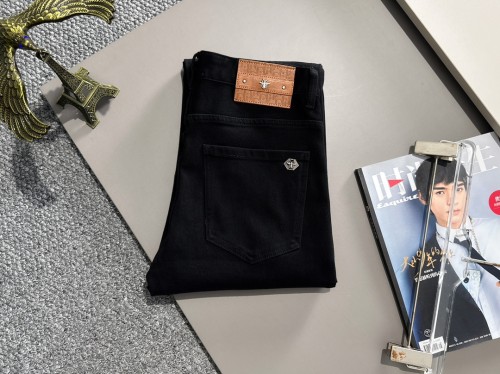 Dior New Four Seasons Classic Simple Slim Fit Jeans Pants