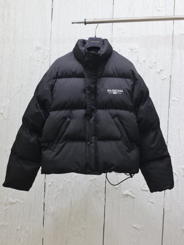 Balenciaga New Classic BB Embroidered Cotton Jacket