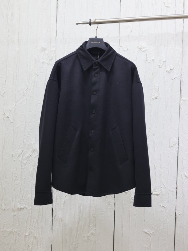 Balenciaga New Classic Versatile Dark Cashmere Coat
