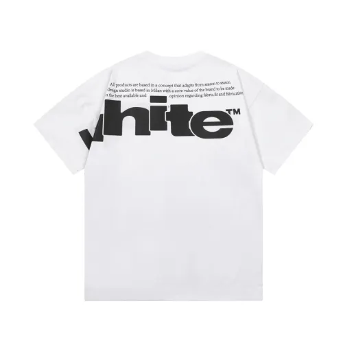 Off White New Classic Logo Letter Printed T-shirt Couple Casual Short Sleeve