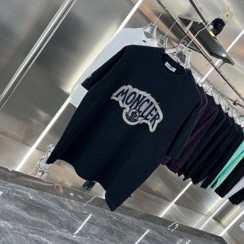 Moncler New Fashion Embroidered Logo Short Sleeve Couple Casual T-shirt