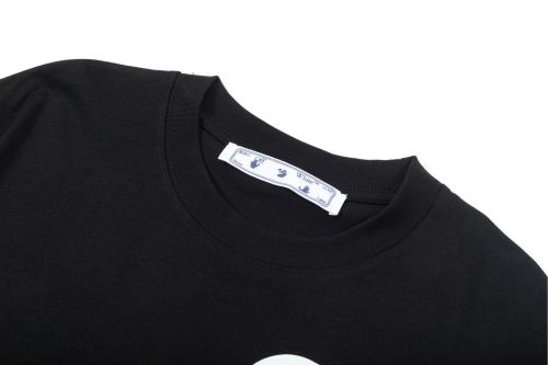 Off White New Classic Logo Letter Printed T-shirt Couple Casual Short Sleeve