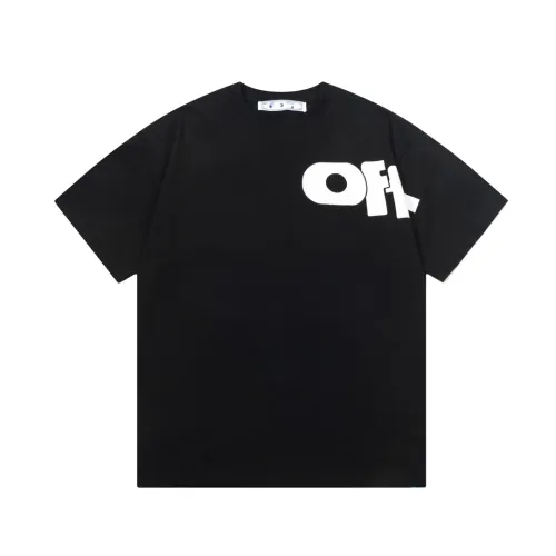 Off White New Classic Logo Letter Printed T-shirt Couple Casual Short Sleeve