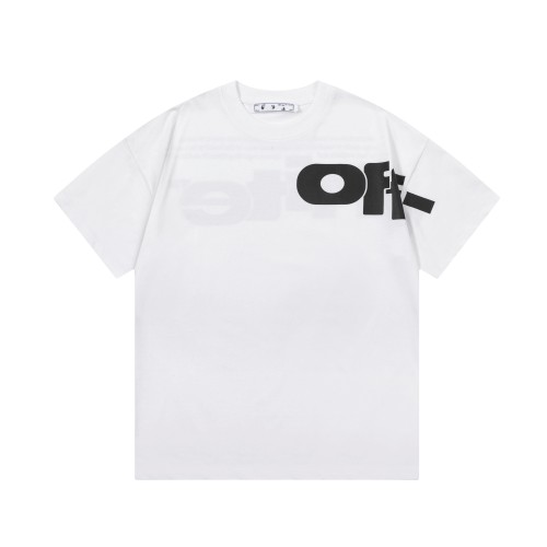 Off White New Classic Logo Letter Printed T-shirt Couple Casual Short Sleeve