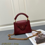 Louis Vuitton Fashion Capucines Flower Crown Handbag Crossbody Bag Size: 21 x 14 x 8 CM