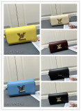 Louis Vuitton New Classic Fashion Twist Letter Handbag Crossbody Bag Size: 23.5x12x7CM