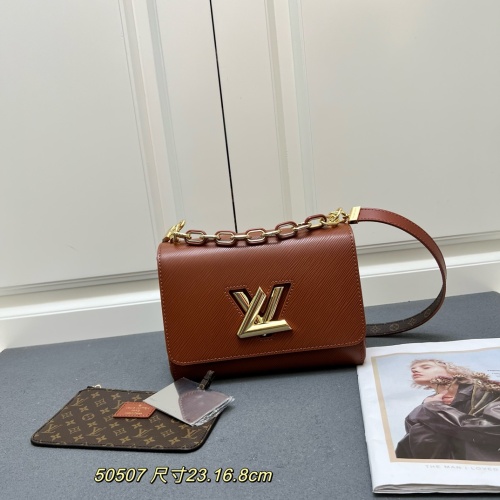 Louis Vuitton New Classic Twist Letter Handbag Crossbody Bag Size: 23 x 16 x 8 CM