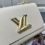 Louis Vuitton New Classic Twist Letter Handbag Crossbody Bag Size: 23 x 16 x 8 CM