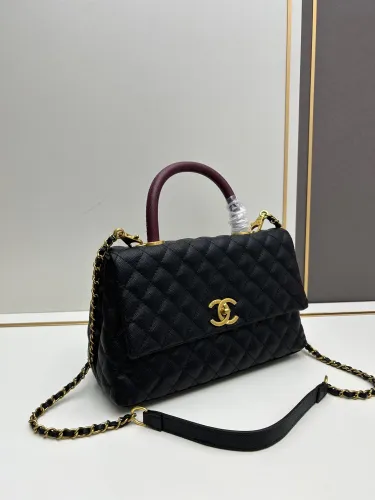 Chanel New Retro Lizard Pattern Handbag Crossbody Bag Size: 25 CM