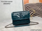 Yves Saint Laurent New Fashion Leather Flip Bag Size: 22 x16.5 x7.5 CM