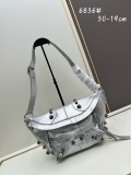 Balenciaga New Fashion Retro Sheepskin Waist Bag Size: 30x19 CM