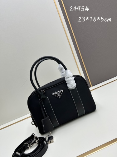 Prada New Fashion Vintage Boston Handbag Size: 23 x 16 x 5 CM