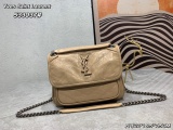 Yves Saint Laurent New Fashion Leather Flip Bag Size: 22 x16.5 x7.5 CM
