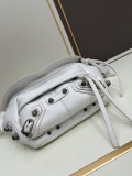 Balenciaga New Fashion Retro Sheepskin Waist Bag Size: 30x19 CM