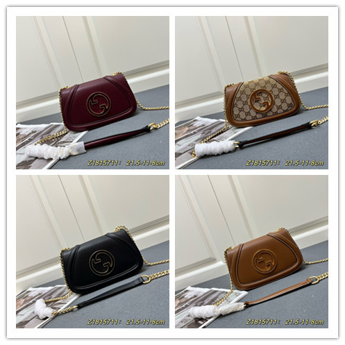 Gucci New Classic Versatile Chain Cross Bag Size: 21.5 x 11 x 8 CM