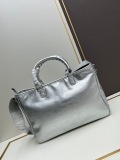 Balenciaga New Fashion Motorcycle Bag Rivet Pack Size: 38 x 27 x 12 CM