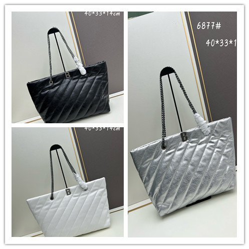 Balenciaga New Fashion Hourglass Bag Shoulder Bag Size: 40 x 33 x 14 CM