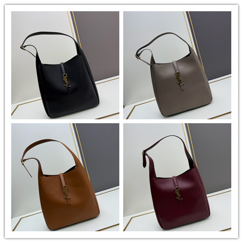 Yves Saint Laurent New Fashion Lazy Cowhide Underarm Bag Size: 28 x 28 x 10 CM