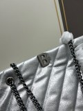 Balenciaga New Fashion Hourglass Bag Shoulder Bag Size: 40 x 33 x 14 CM
