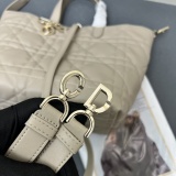 Dior New Fashion Casual Tengge Vertical Leather Handbag Size: 20 x 22 x 18.5 CM
