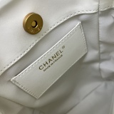 Chanel Versatile Retro Lingge Sheepskin Bucket Backpack Size: 31 x 23 x 10 CM