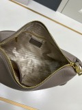 Prada New Fashion Casual Lychee Pattern Leather Handbag Crossbody Bag Size: 30 x 22 x 10 CM