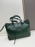 Balenciaga New Fashion Motorcycle Bag Rivet Pack Size: 38 x 27 x 12 CM