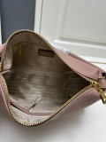 Prada New Fashion Casual Lychee Pattern Leather Handbag Crossbody Bag Size: 30 x 22 x 10 CM