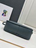 Prada New Fashion Casual Lychee Pattern Leather Handbag Crossbody Bag Size: 30 x 22 x 10 CM