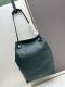 Loewe New Fashion Green Soft Leather Pebble Hobo Handbag Size: 27.5 x 11.5 x 40 CM