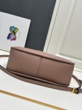 Prada New Fashion Casual Lychee Pattern Leather Handbag Crossbody Bag Size: 30 x 22 x 10 CM