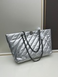 Balenciaga New Fashion Hourglass Bag Shoulder Bag Size: 40 x 33 x 14 CM