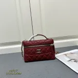 Chanel New Classic Lychee patterned Leather Chain Handbag Size: 17 × 19.5 × 5CM